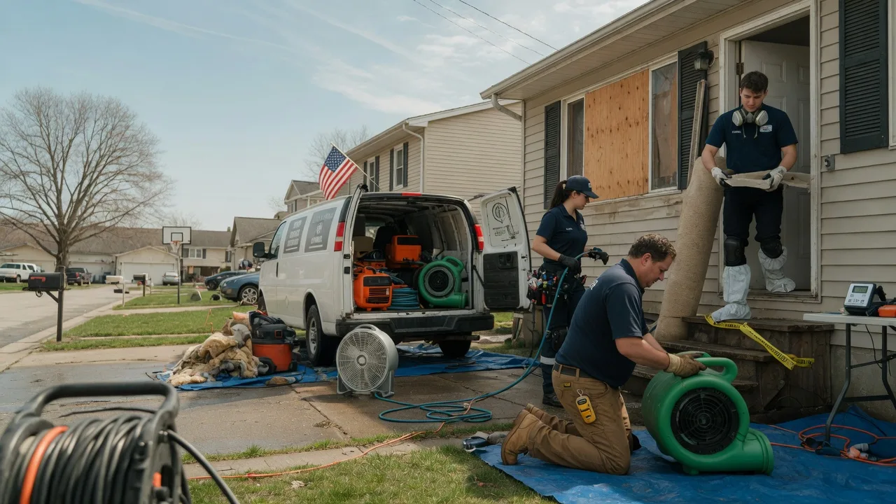 Water Damage Restoration in Yates City, IL near me
